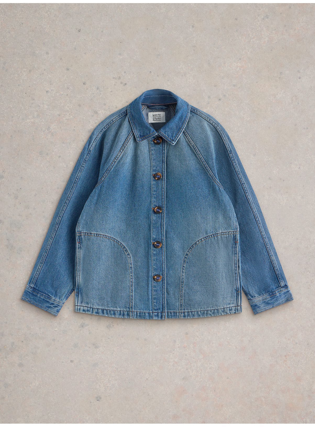 WHITE STUFF Eden Denim Jacket 14 - Image 5 thumbnail